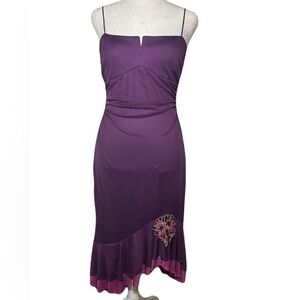 Vintage purple prom dress